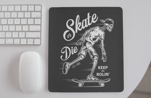 Mooga - Designová podložka pod myš Skate or Die